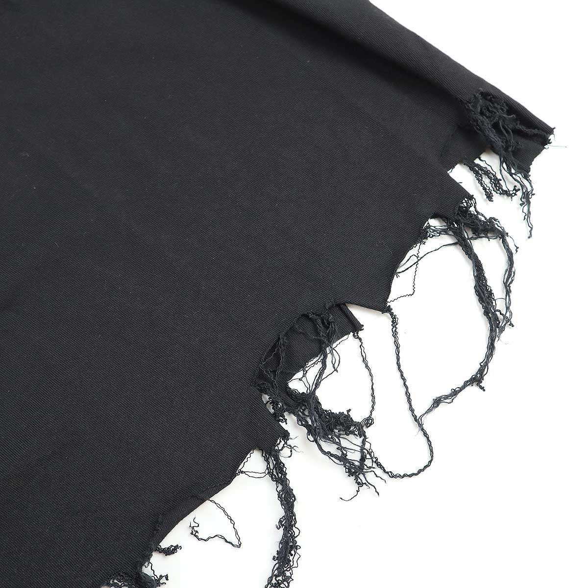 BALENCIAGA - バレンシアガ  24AW  783399 TQVS8 クラシックBBロゴクロップドTシャツ レディース 2 BALENCIAGA バレンシアガ 24AW デストロイ加工クラシックBBロゴ