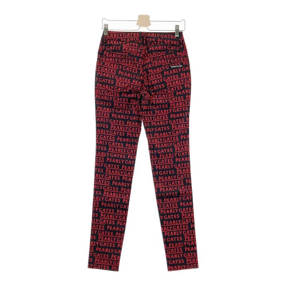 サイズ 0 PEARLY GATES パーリーゲイツ 055-2131314 パンツ ロゴ ネイビー系 240101527540 ゴルフウェア レディース ストスト