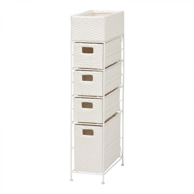 萩原 Hagihara RAN-2408WH チェスト 新生活 インテリア 家具おしゃれ