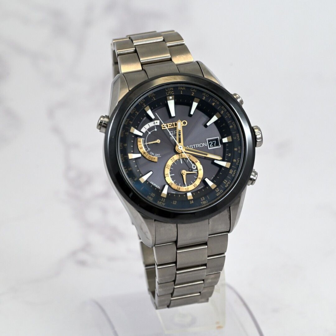 SEIKOセイコー アストロン ASTRON SBXA003 GPS ソーラー チタン 