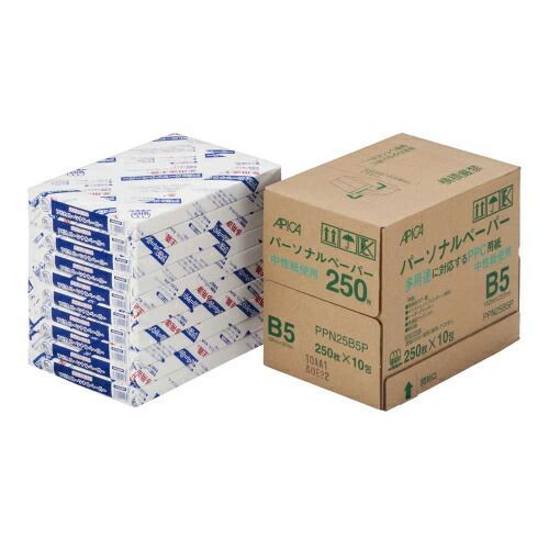 まとめ アピカ PPC用紙 パーソナルペーパー B5 PPN25B5P ×20セット