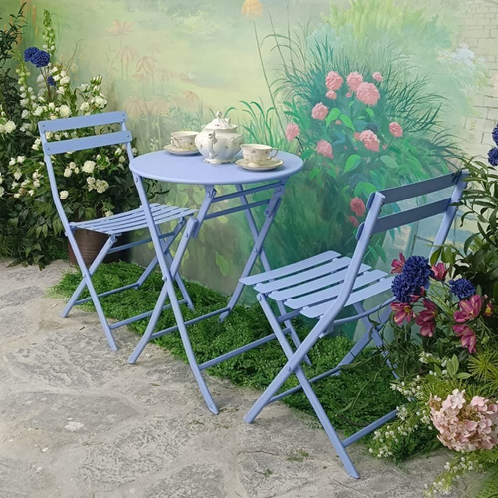 Amazon.co.jp: Floralies ガーデンテーブルセット 折りたたみ式