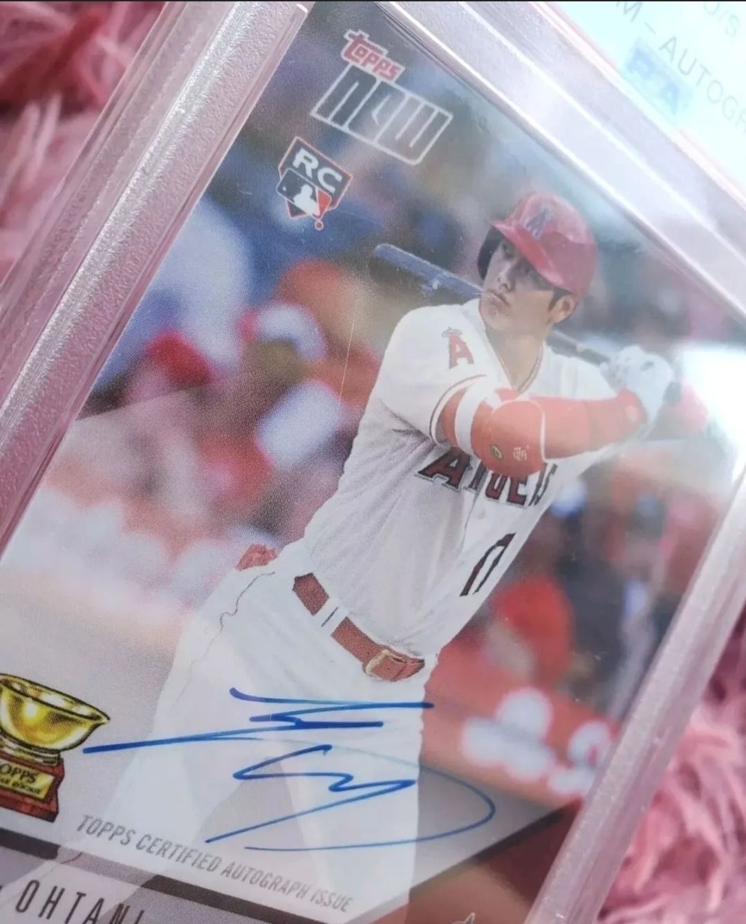 2018　TOPPS社　大谷翔平選手　ルーキーイヤー 直筆サインボール ジャージーNo. 17/50枚限定】大谷翔平直書きルーキーサイン 2018
