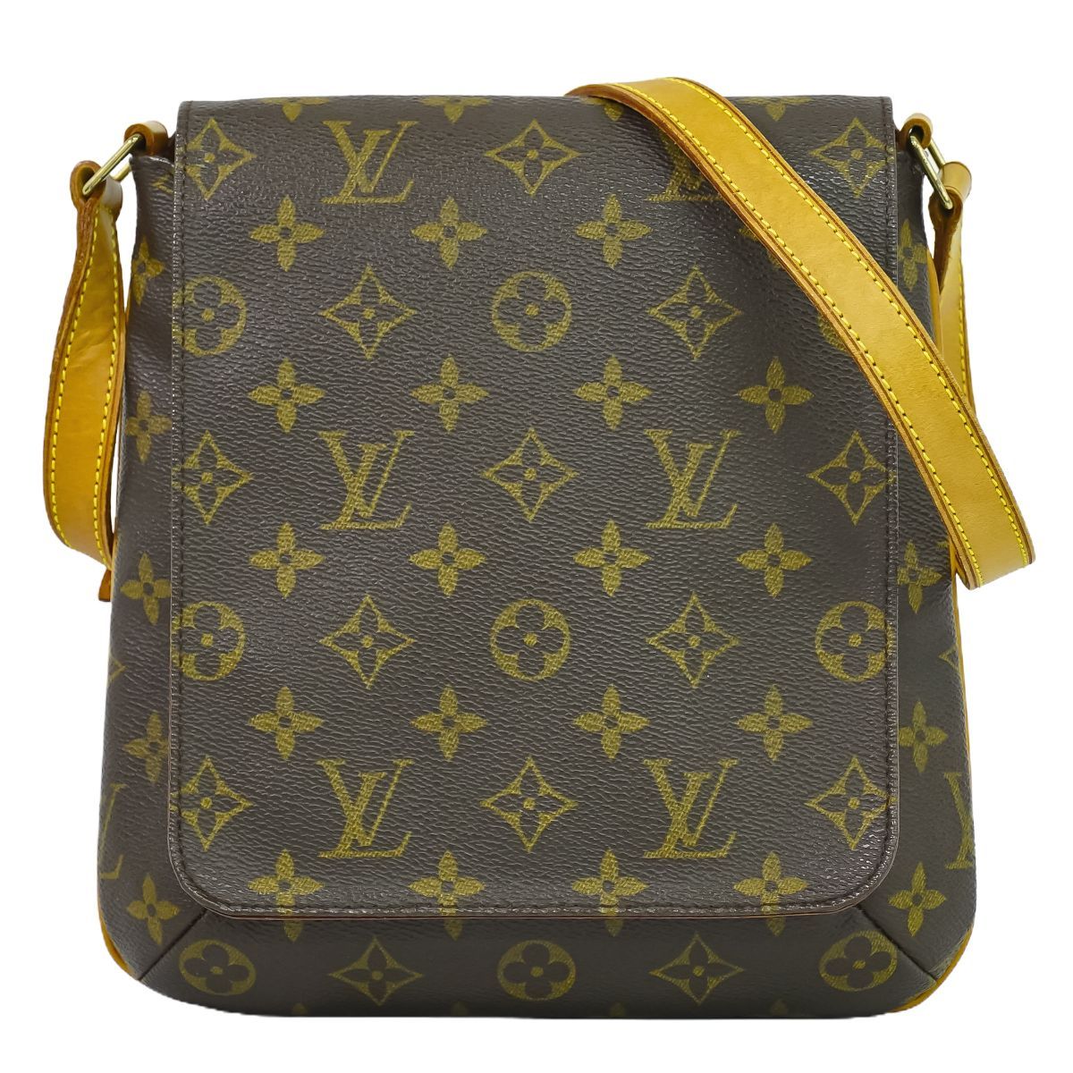 本物 ルイヴィトン LOUIS VUITTON LV ミュゼット サルサショート モノグラム ショルダーバッグ ブラウン M51258 Musette  ビトン バッグ 中古 【フォロー割】 - メルカリ