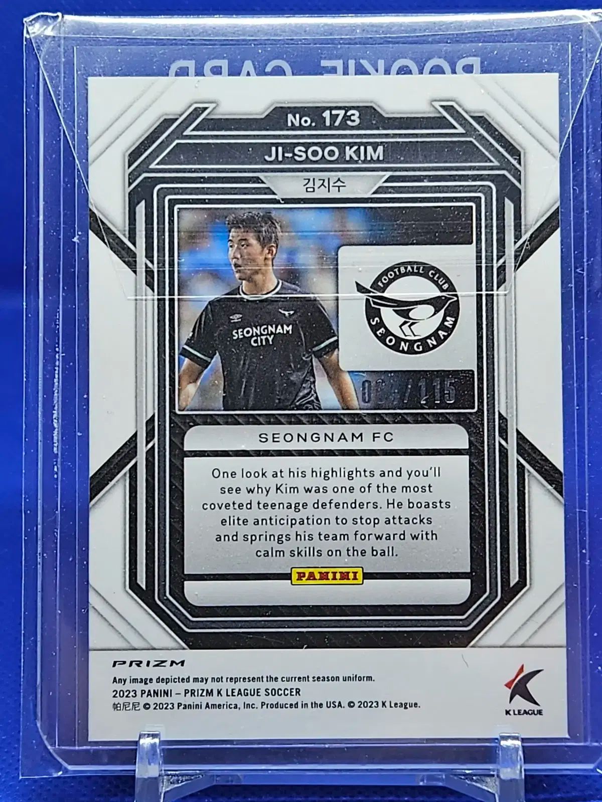 雷市場（ポンジャン）商品韓国直送】 2023K リーグ Panini Prizm