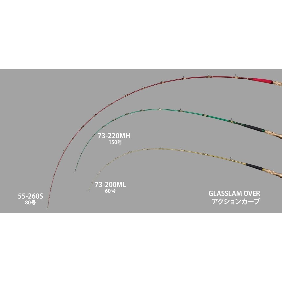 グラスラム オーバー #73-220MH alphatackle（アルファタックル） 大型