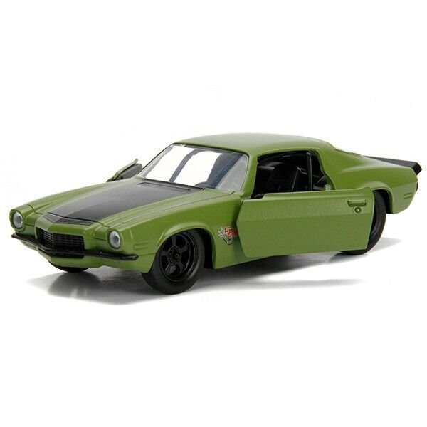 JADATOYS 1:32 ワイルドスピードダイキャストカー 1973 CHEVY CAMARO