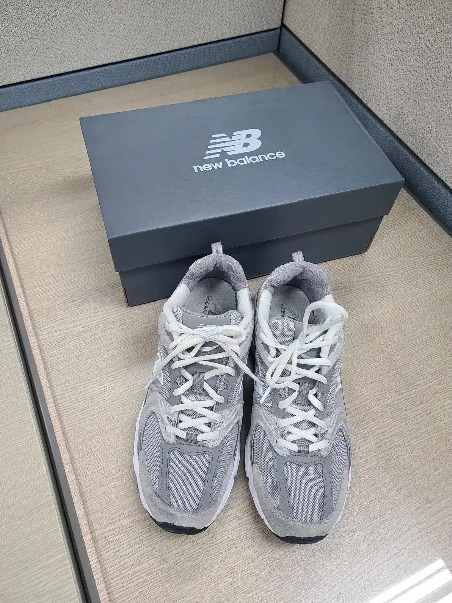 New Balance ニューバランス 530 グレー 255 包囲
