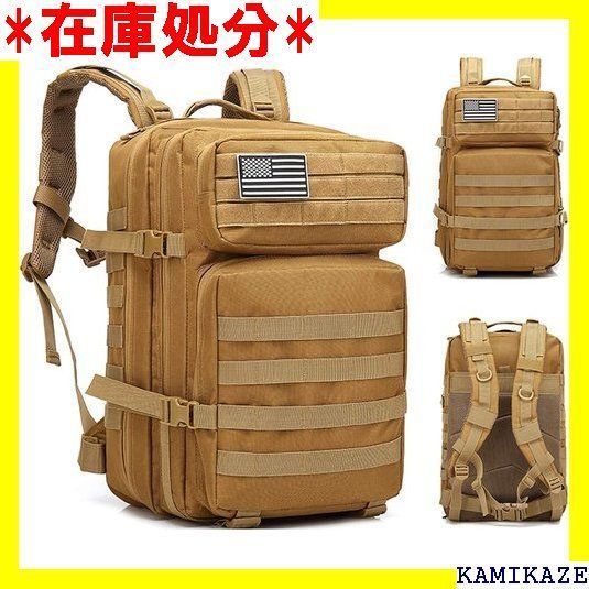 ☆便利_Z018 Brave Star 迷彩 リュックサック 45L 多 アウ 山用バッグ