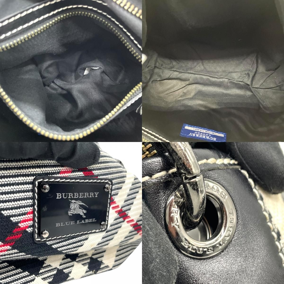 バーバリーブルーレーベル BURBERRY BLUE LABEL チェック柄 ワン 