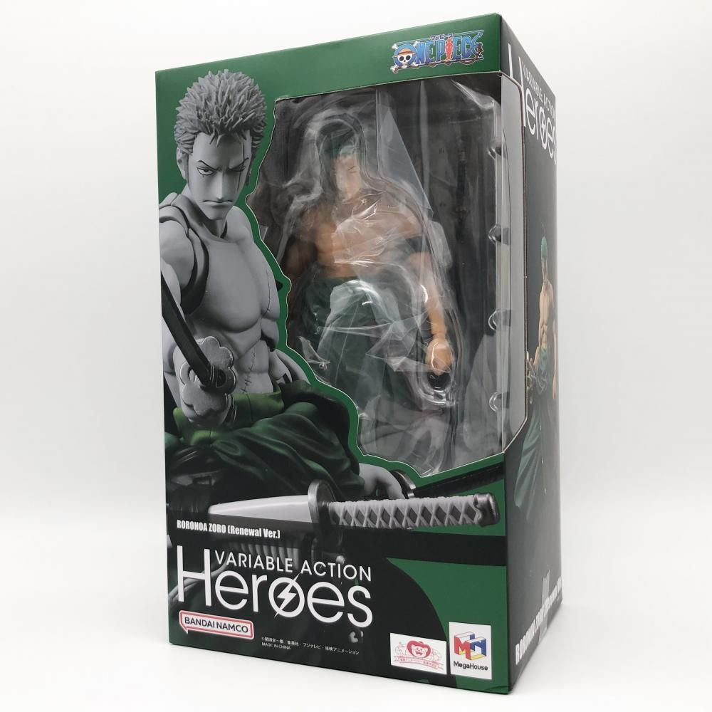 開封 メガハウス ONE PIECE ワンピース ヴァリアブルアクションヒーローズ VAH ロロノア･ゾロ リニューアルVer.[17]