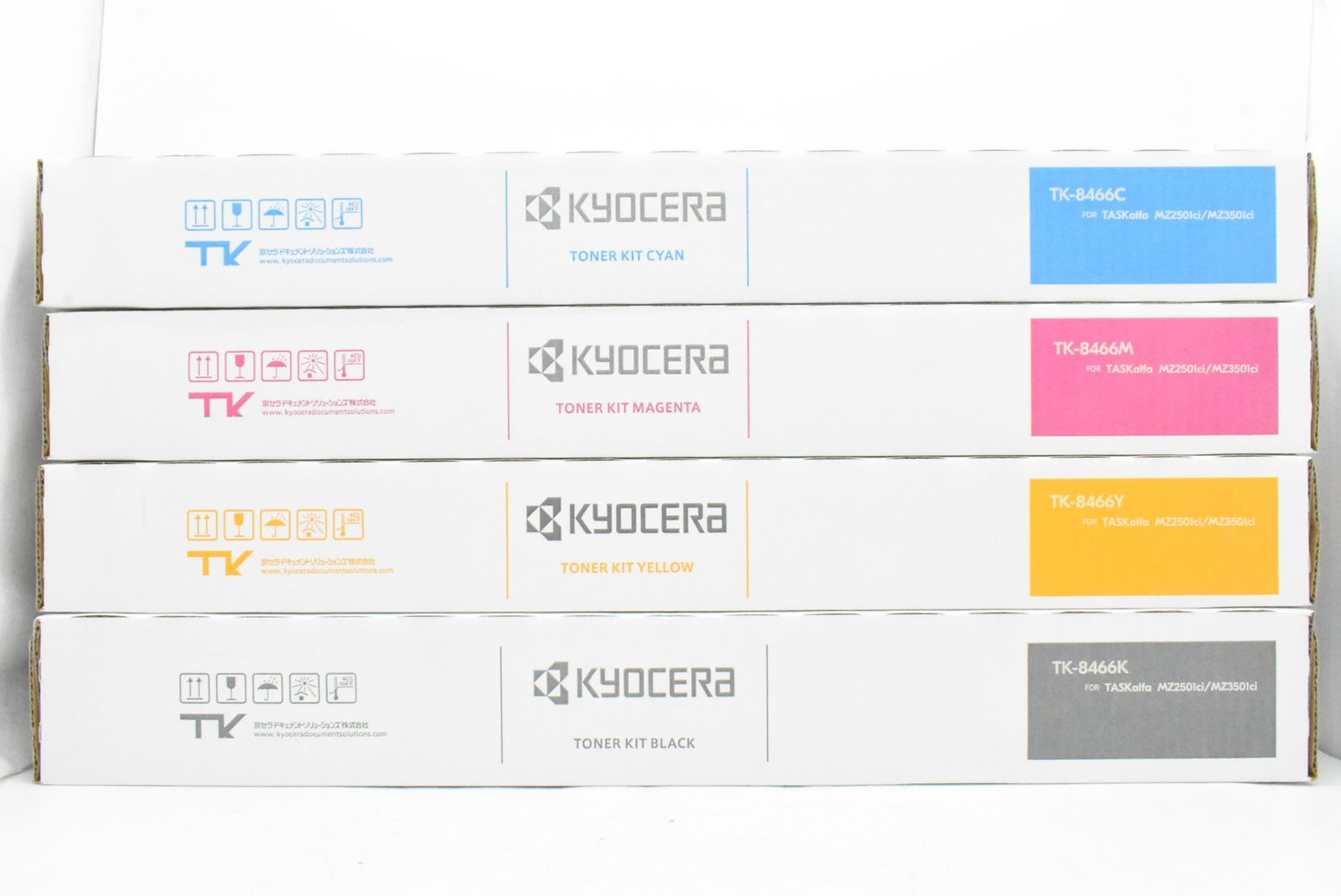 ♥ 京セラ 純正 トナー TK-8466 4色 シアン マゼンタ イエロー ブラック KYOCERA IT5Q9R2F77UG -D-N30-byebye