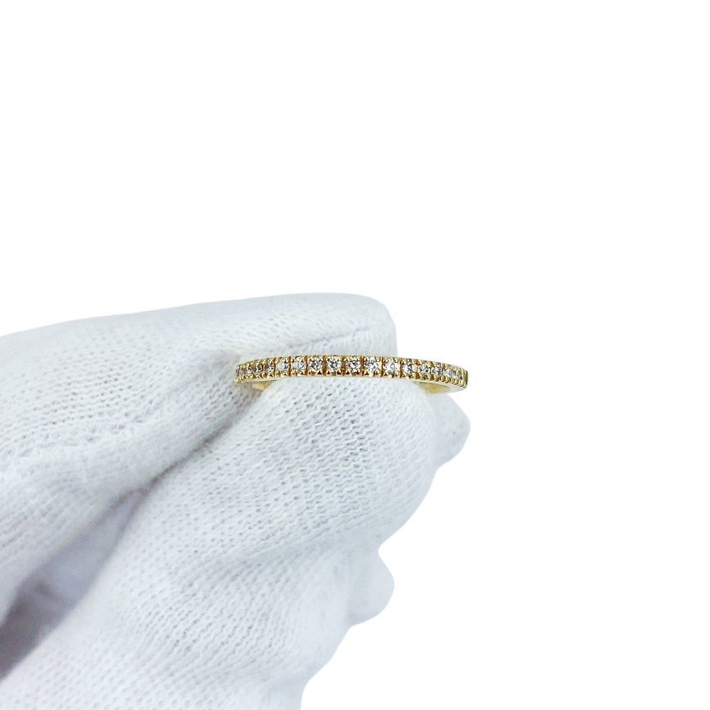 □美品□ ベルシオラ ダイヤモンド リング 指輪 アクセサリー イエロー  