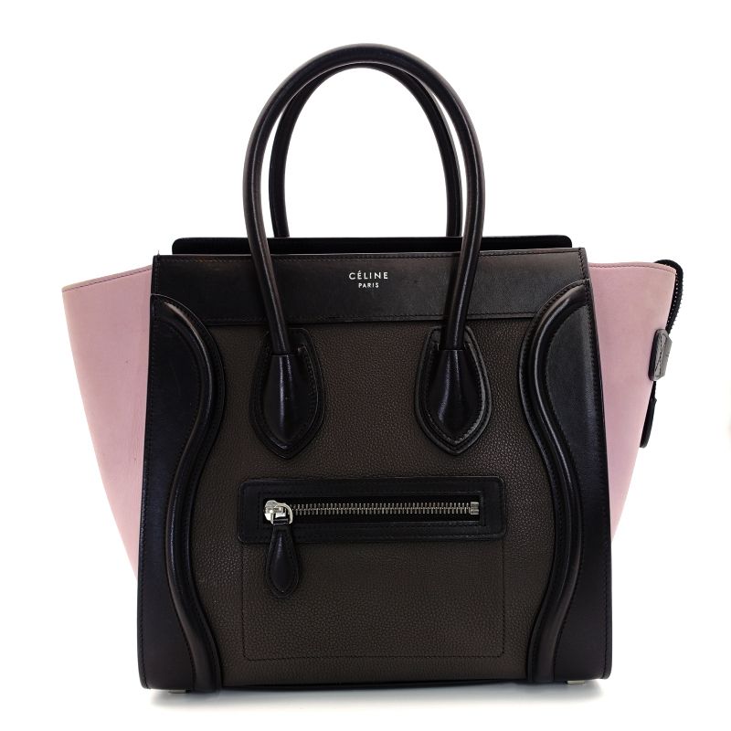 セリーヌ CELINE ラゲージ マイクロショッパー ハンドバッグ 