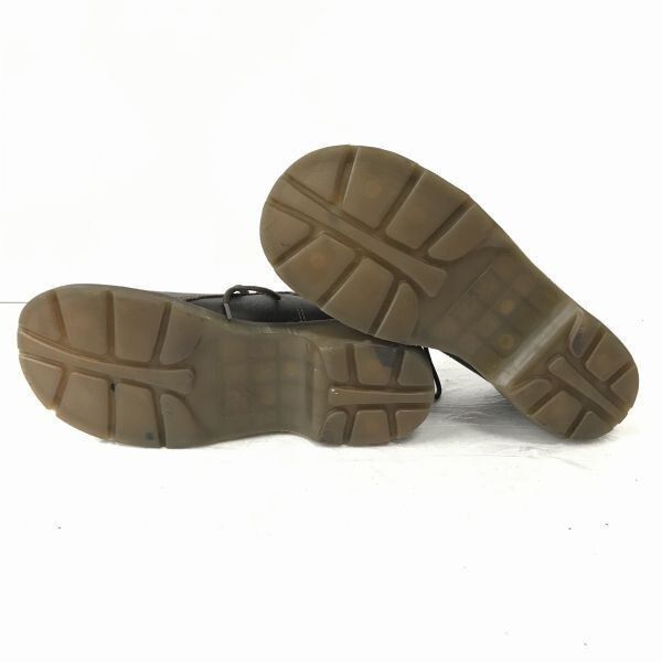  ドクターマーチン バウンシングソール 本革 6ホールローカットブーツ UK 7 25.5 暗茶 WB 44-15 その他 ブーツ