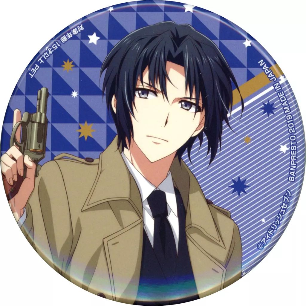 中古】バッジ・ビンズ M.和泉一織(アイナナ警察/SR) 缶バッジ ～警察