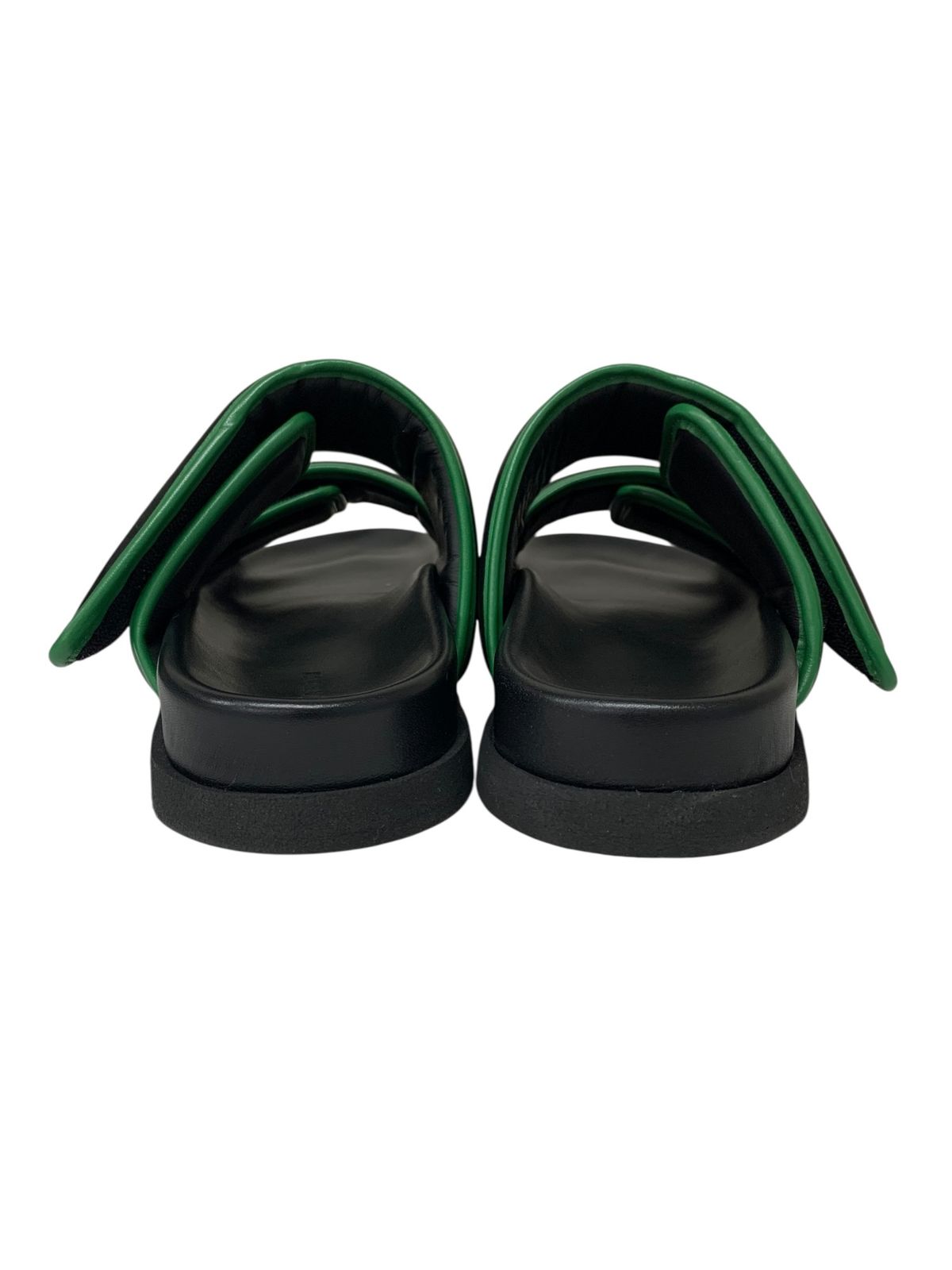  キャバン CABaN by Patricia Urquiola パイピングダブルストラップサンダル 41 ブラック サンダル サンダル