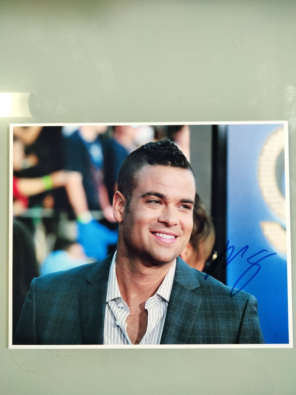 glee/グリー』マーク・サリング直筆サイン入り超大型写真…Mark Salling