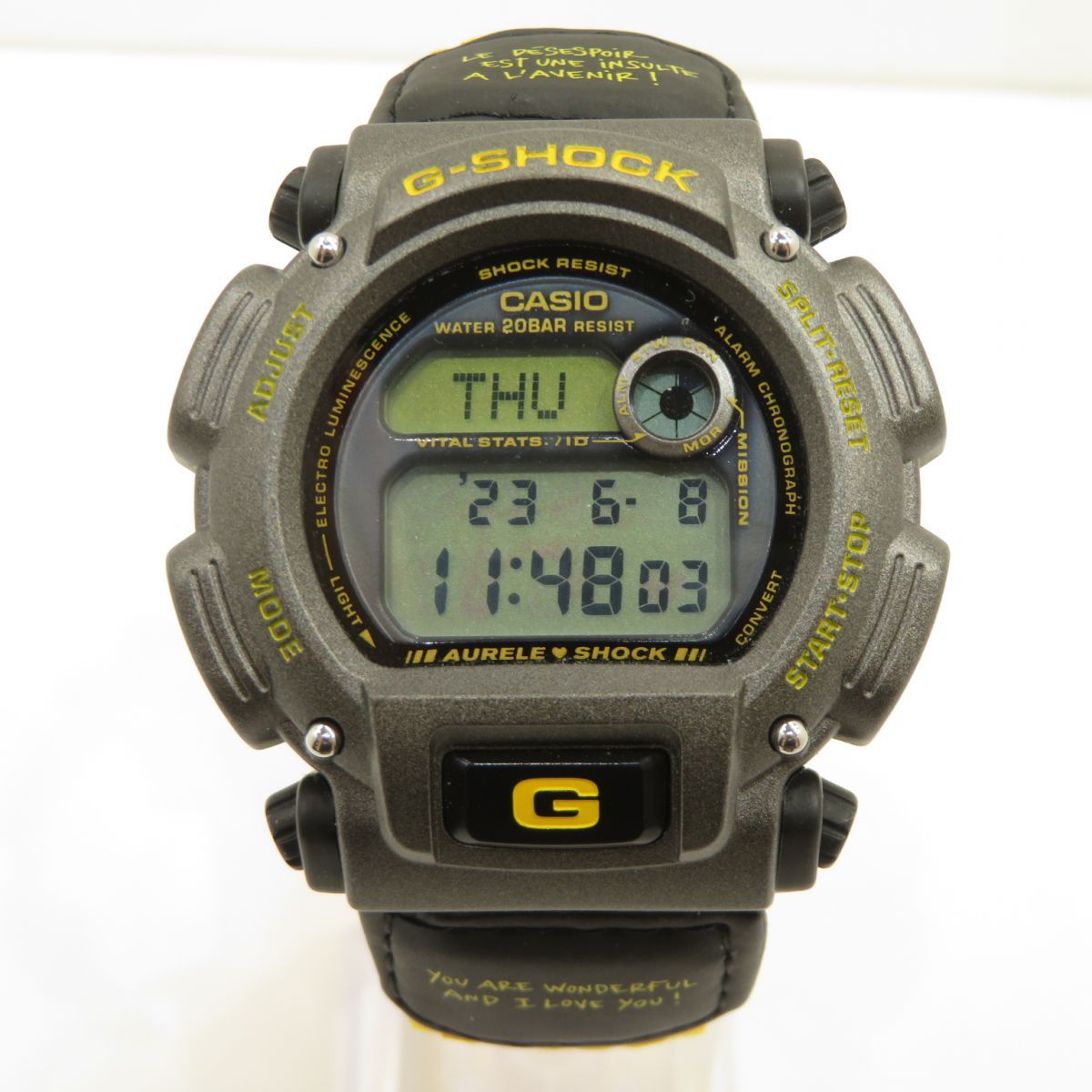 メンズアナログ時計used G-SHOCK DW8800 アニエスベーコラボレーション