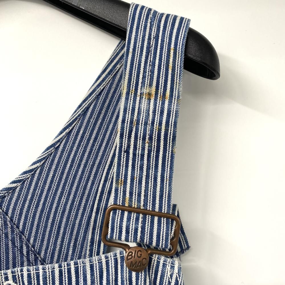 MAC ヒッコリーストライプオーバーオール