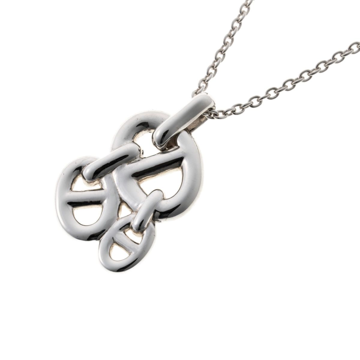 エルメス/HERMES シェーヌダンクル アンシェネ PM ネックレス Ag925