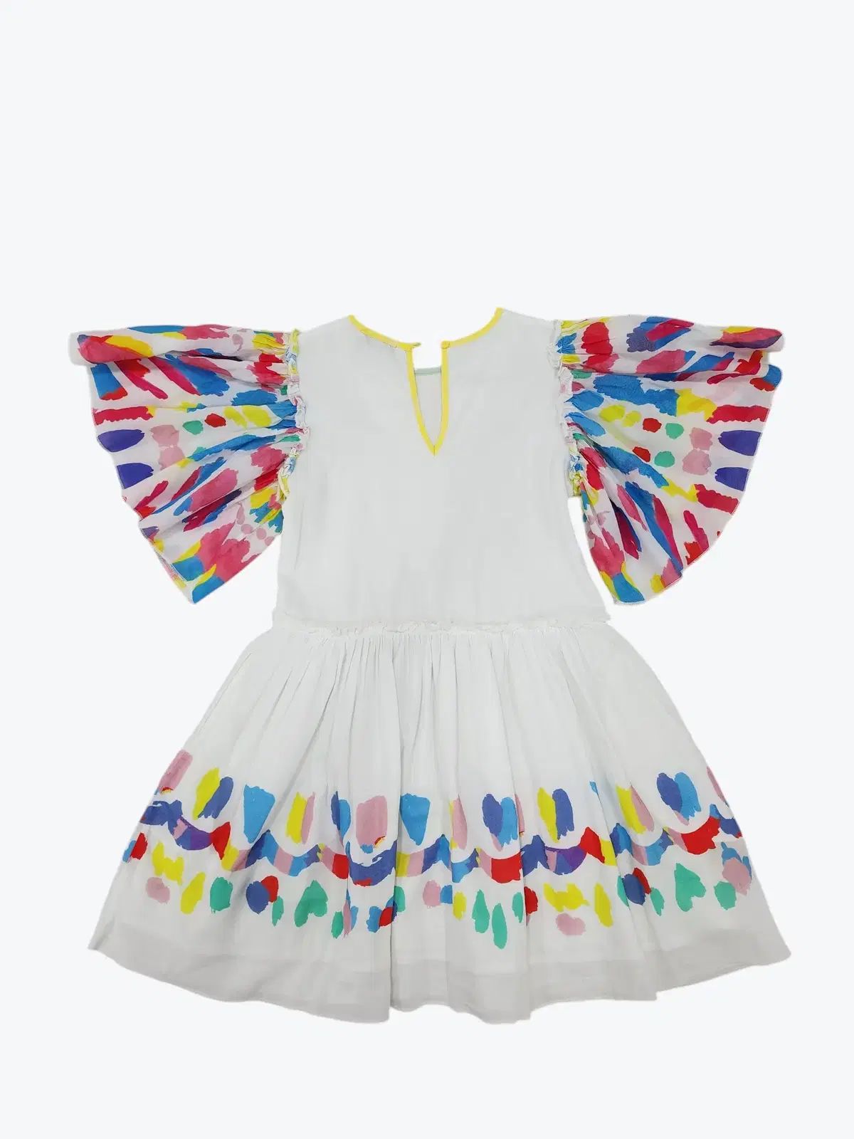 新品　ステラマッカートニーキッズ バタフライワンピース　6Y /定価4万円以上 新品 ステラマッカートニーキッズ バタフライワンピース 6Y /定価4万円