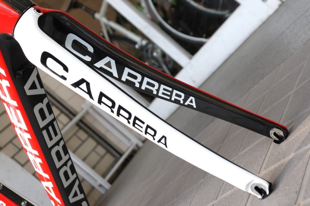 カレラ CARRERA エラクル ERAKLE TS 2012モデル Sサイズ カーボン ロードバイク フレームセット 【横浜店】