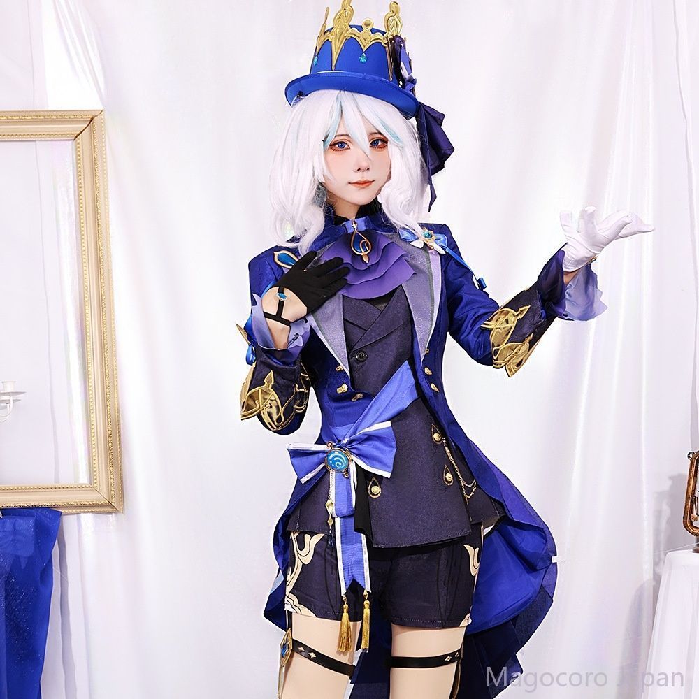 cosplayコスプレ原神衣装アニメ水神フカロスゲームフリーナ女性フリーナ 荒