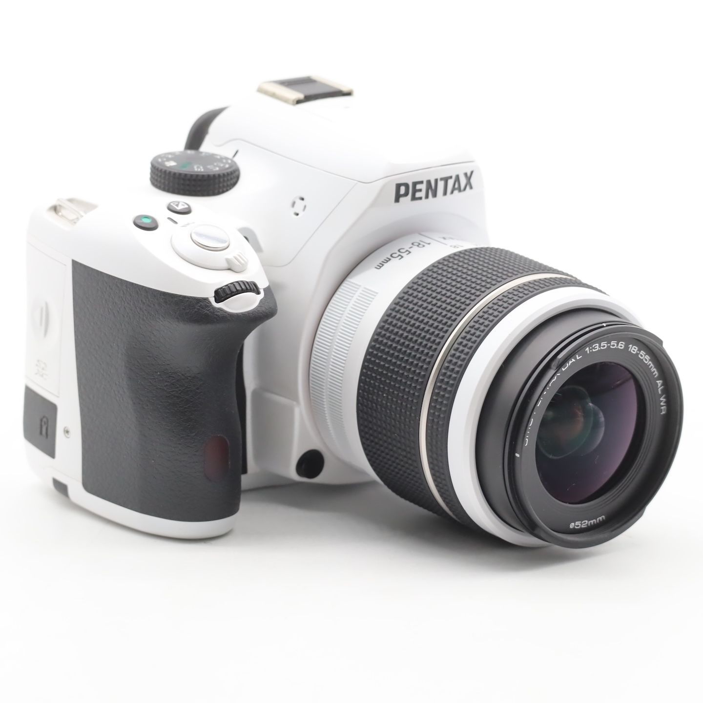 級 ショット数 6 323回 PENTAX ペンタックス K 50 ボディ ホワイト レンズキット