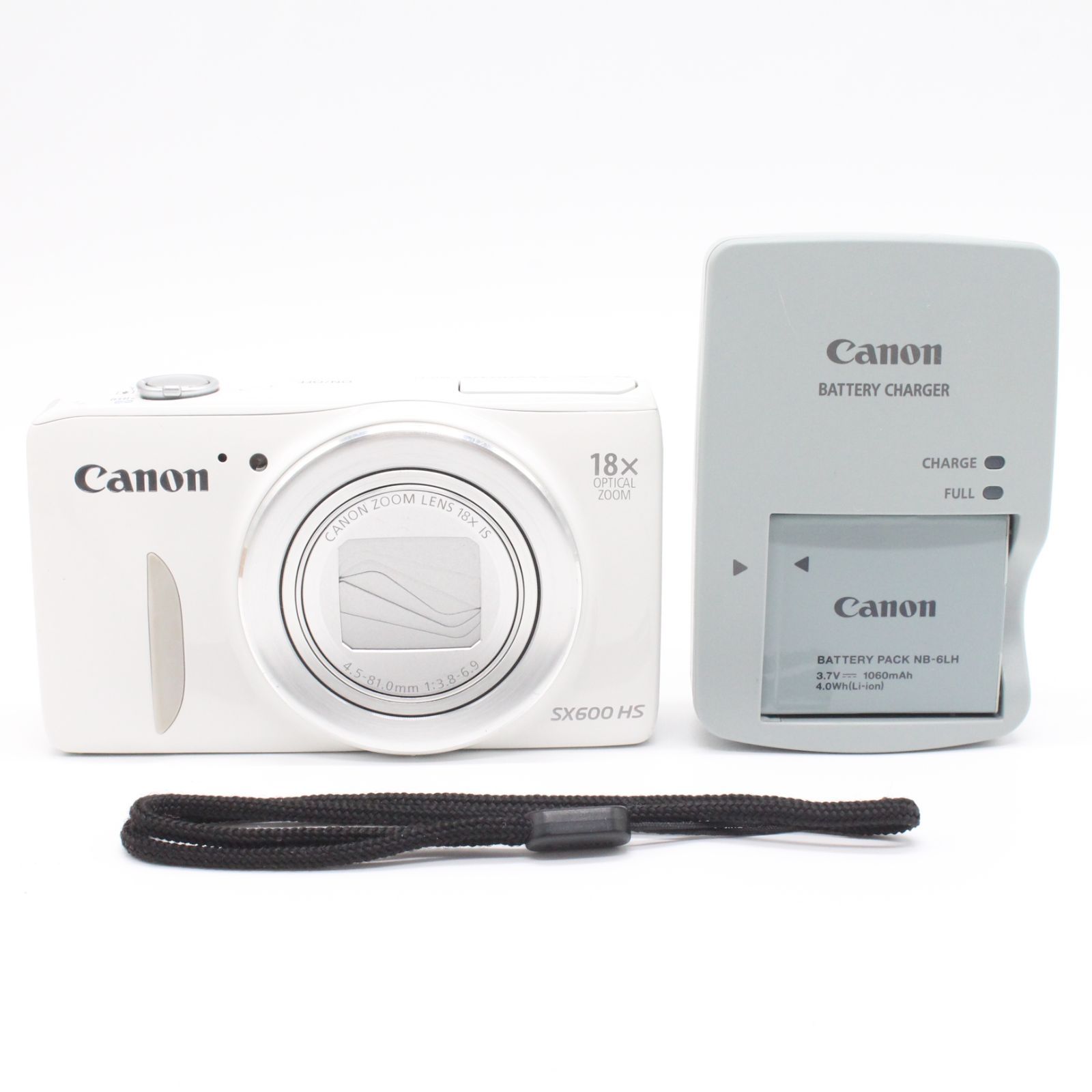 上品 CANON Power Shot SX600 HS ホワイト