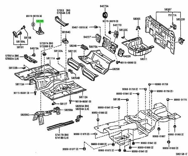 車 トヨタ 純正 マーク2 シフト & セレクトレバー ブーツ NO.1 BOOT