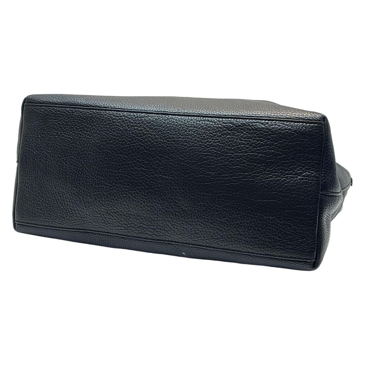 COACH(コーチ) ショルダーバッグ - F78203 黒×オレンジ×白 レザー  