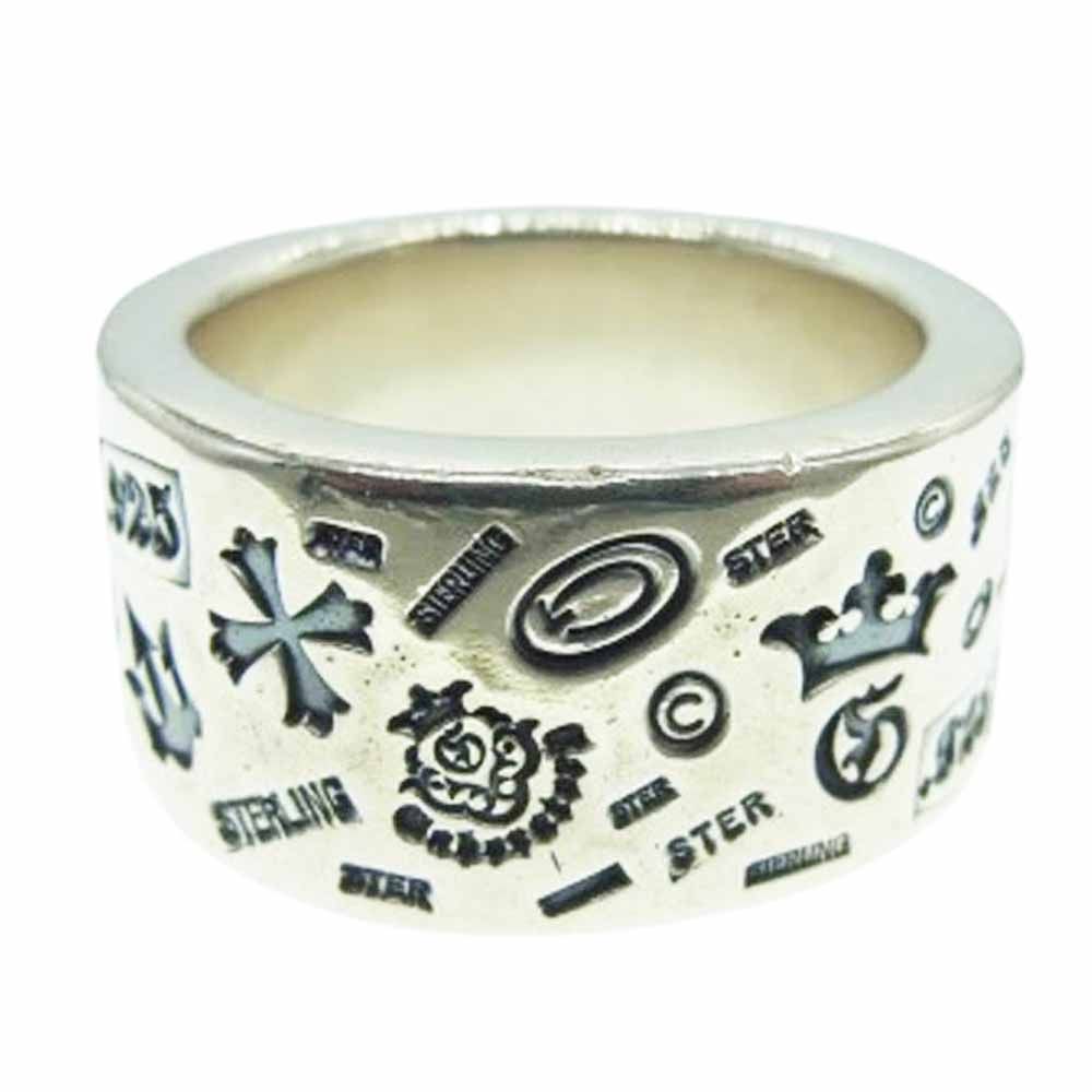 ガボラトリー/ 18k Double soldered G-stamp Ring GABORATORY