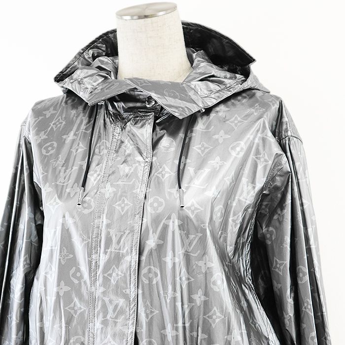 極美品】LOUIS VUITTON ルイ・ヴィトン コート モノグラム プリント PU  