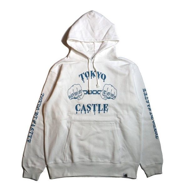 通販でクリスマス CASTLE DT TOKYO Parker ＜送料無料＞-ファッション BLUE) x (WHITE トップス