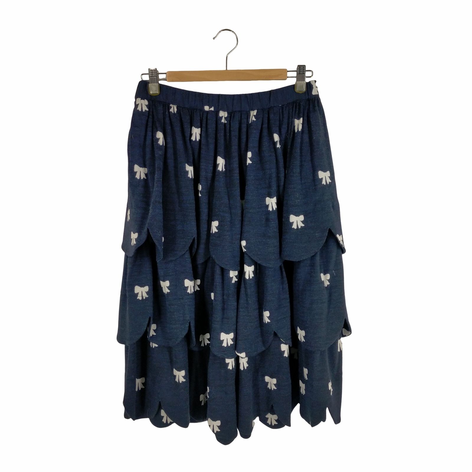 COMME des GARÇONS GIRLネイビーリボンスカート COMME des GARÇONS GIRLネイビーリボンスカート