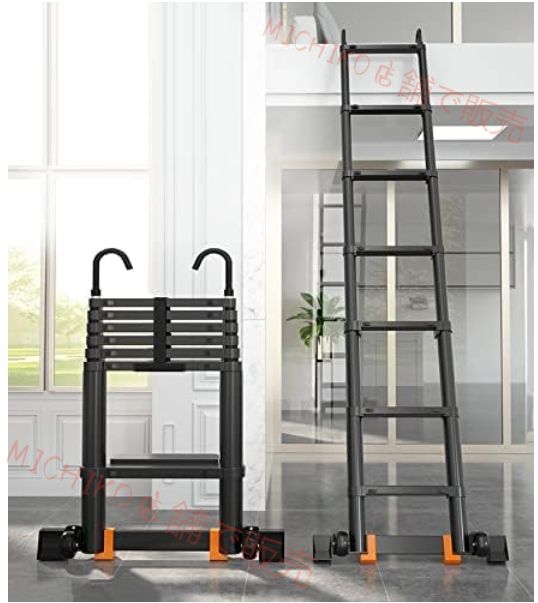 RV用アルミニウム伸縮はしご