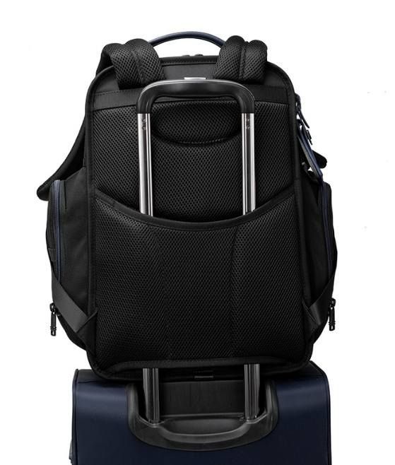 TUMI ALPHA3 ブリーフパック多機能ショルダーバッグ リュック ブラック