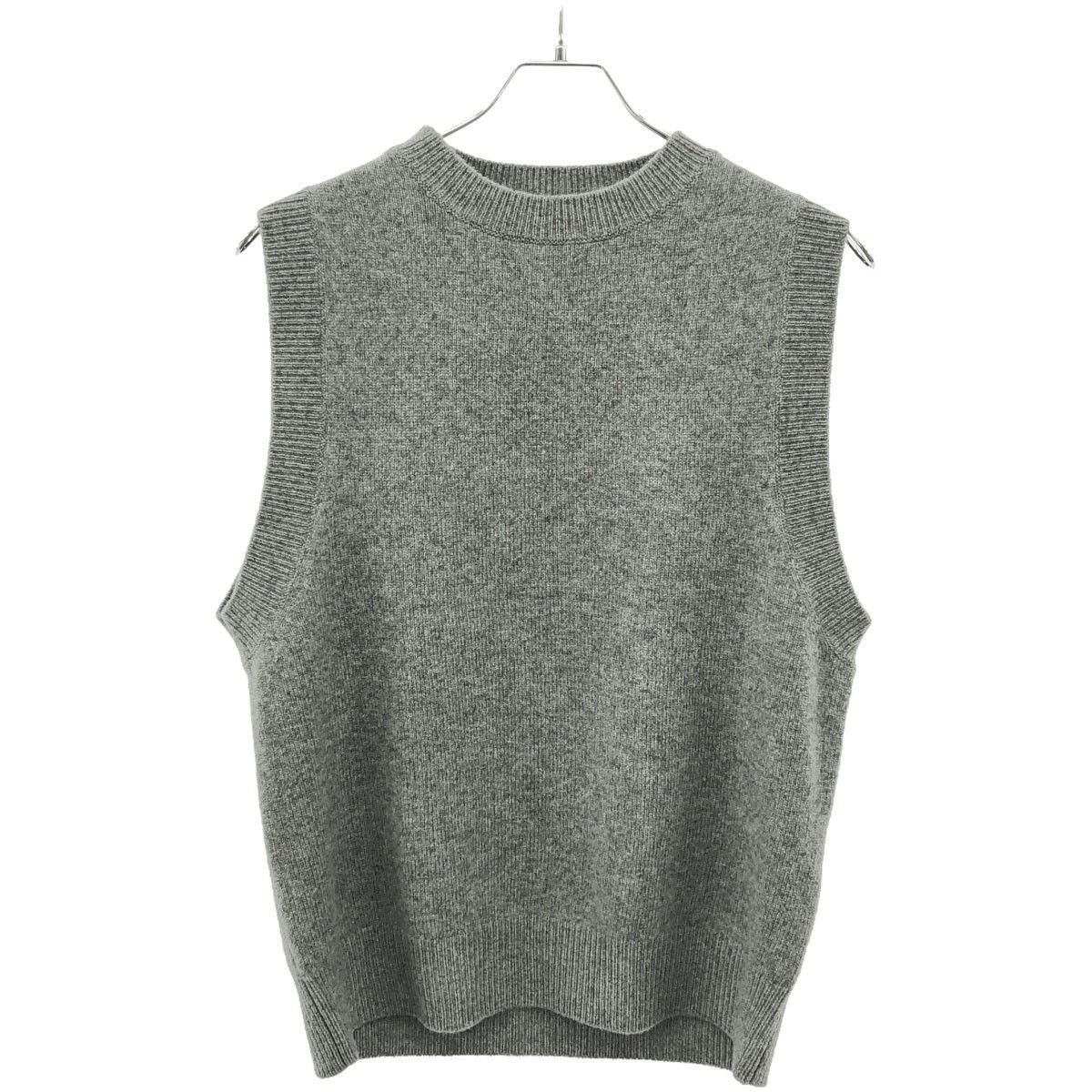 HYKE ハイク 24AW LAMBS WOOL VEST ウールニットベスト 242-11371