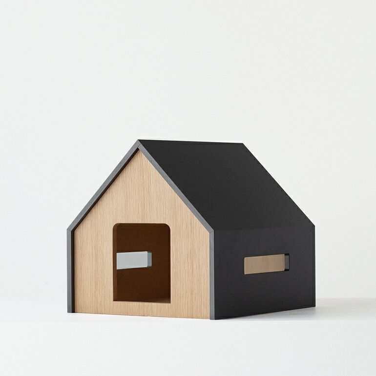 - CAT アンドキャット HUTTE キャットハウス ペットハウス ペット用小屋 木製 猫犬 ペット用品 おしゃれ ナチュラル インテリア 日本製