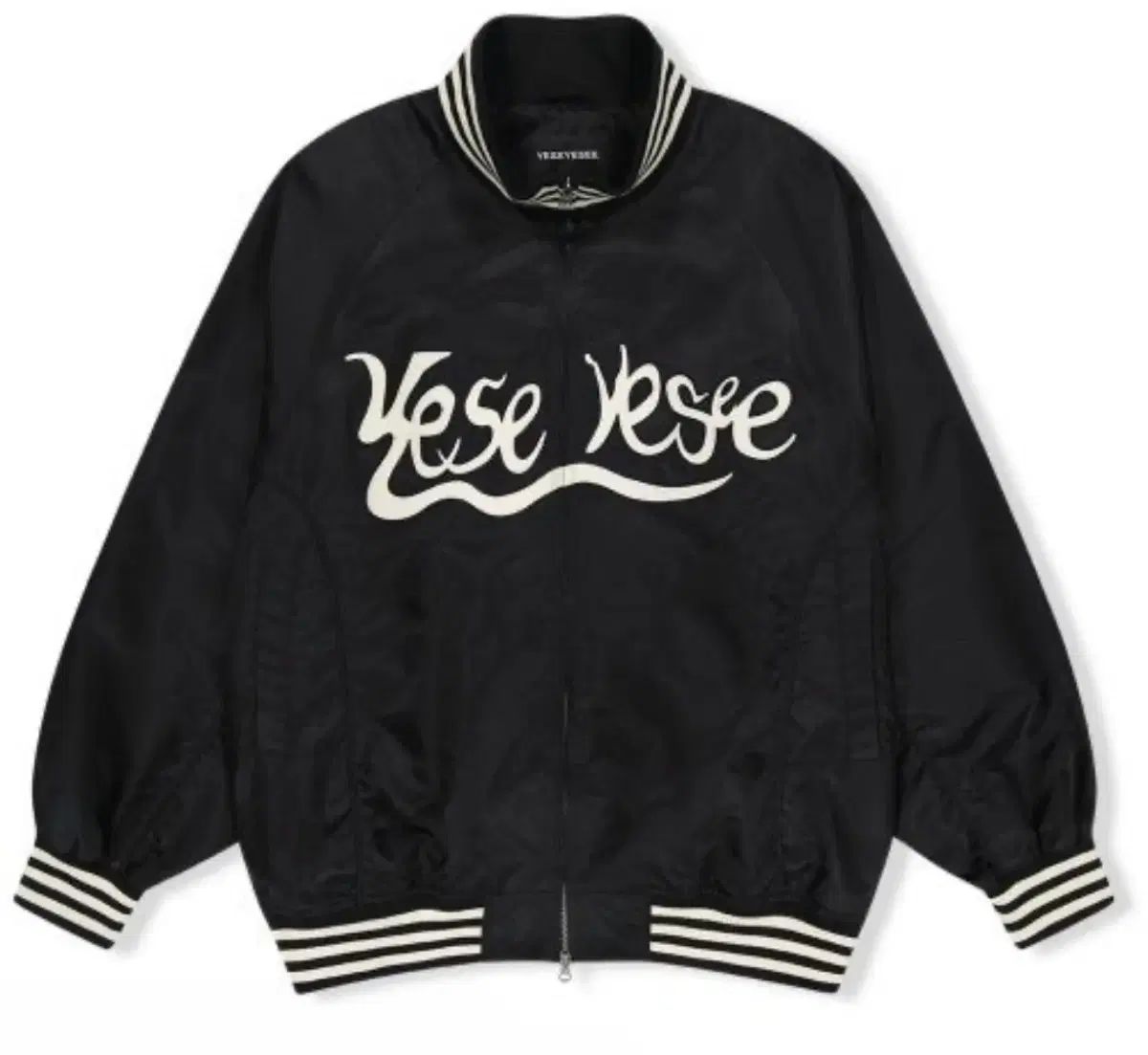 YESEYESEE ハイネック スタジアム ジャケット L