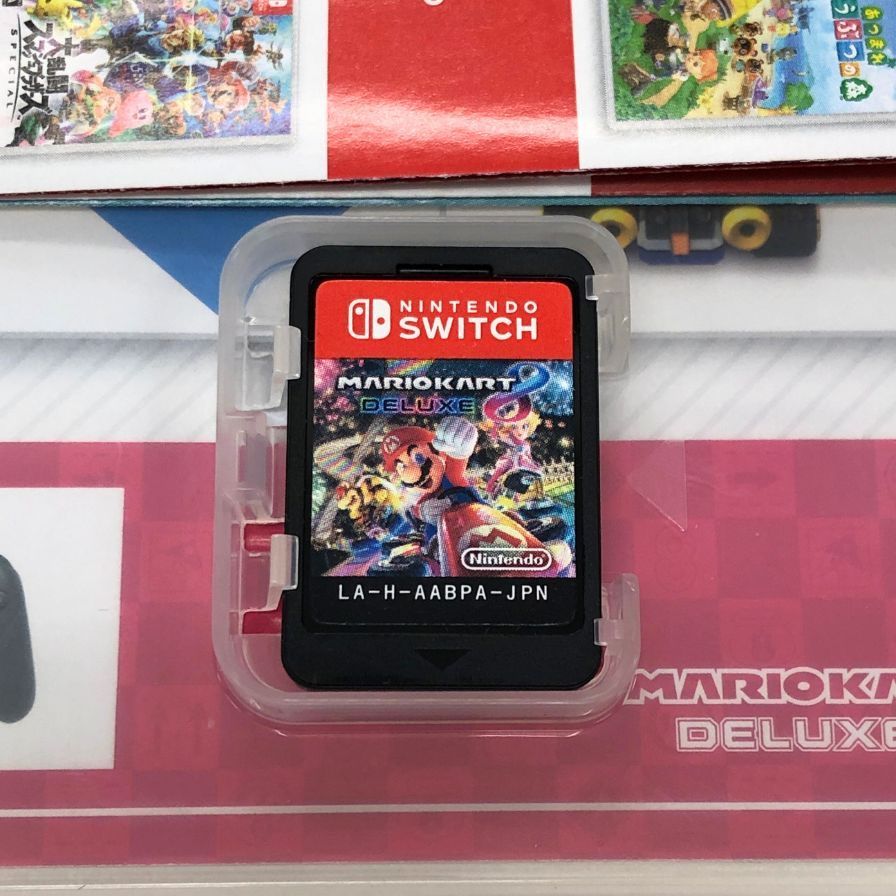 【中古品】Nintendo Switch 本体+マリオカート8 デラックス+α 楽天市場】マリオカート8 デラックス セット（本体｜Nintendo