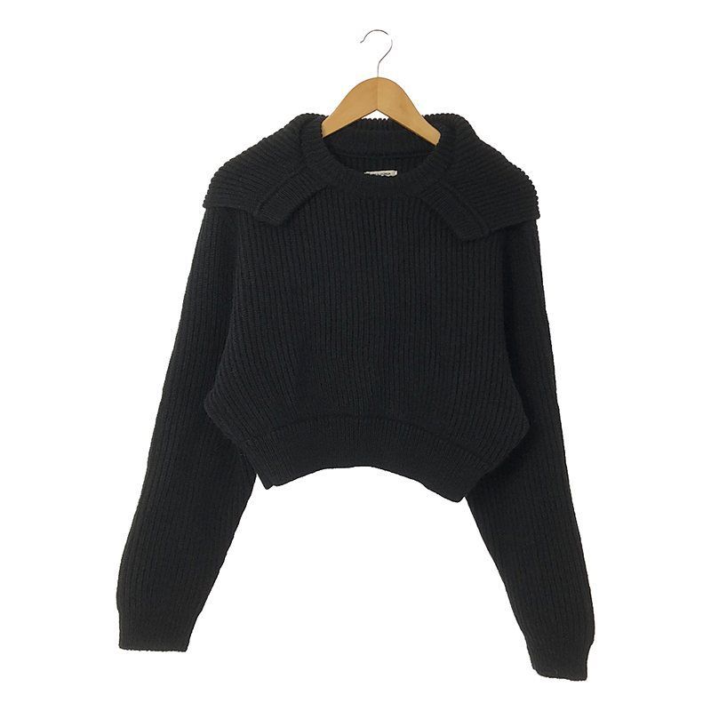 FUMIKA_UCHIDA - 【美品】  FUMIKA UCHIDA / フミカウチダ | HOODED PULL OVER ニット | 36 | ブラック | レディース 美品】 FUMIKA UCHIDA / フミカウチダ | HOODED PULL OVER