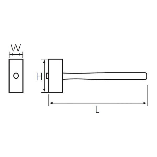 KTC 京都機械工具 両口ハンマ 大型車用 UD9-2