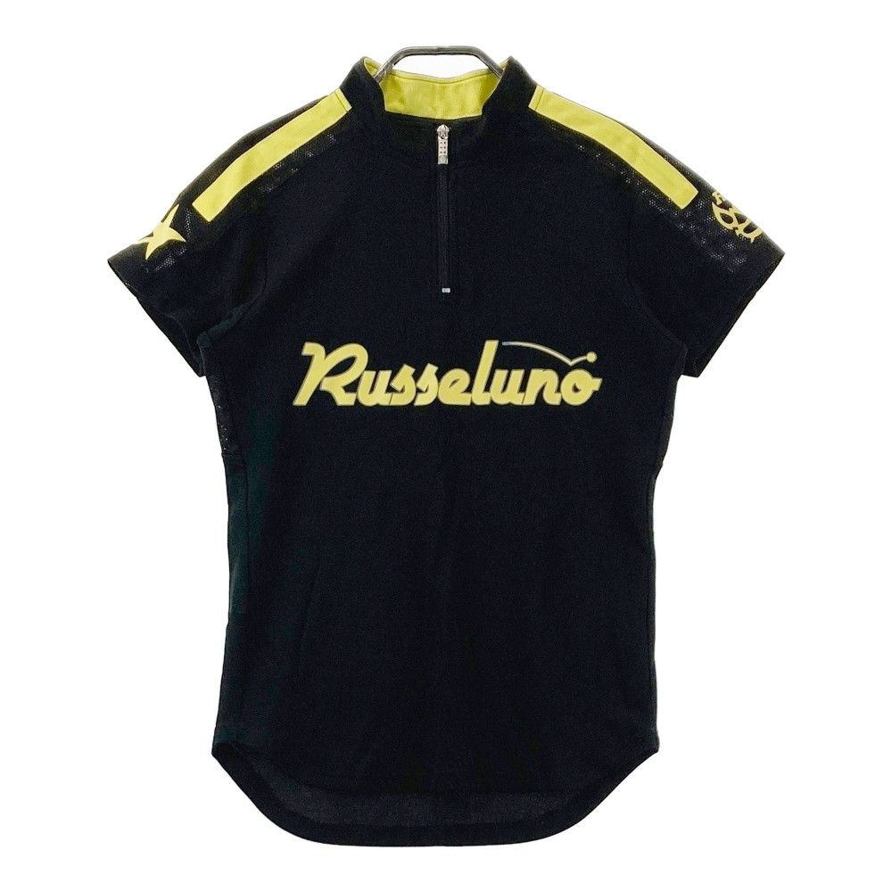 サイズ：1 RUSSELUNO ラッセルノ ハーフジップ 半袖Tシャツ
