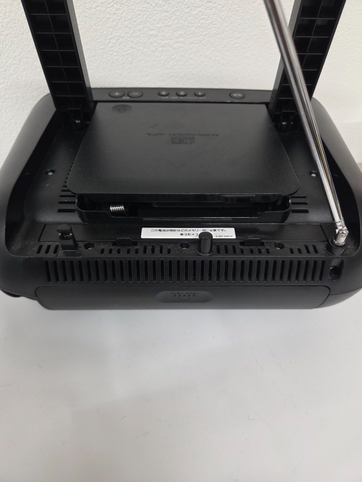 SONY ソニー ZS-RS81BT CD Bluetooth対応 ラジカセ リモコン付き 動作