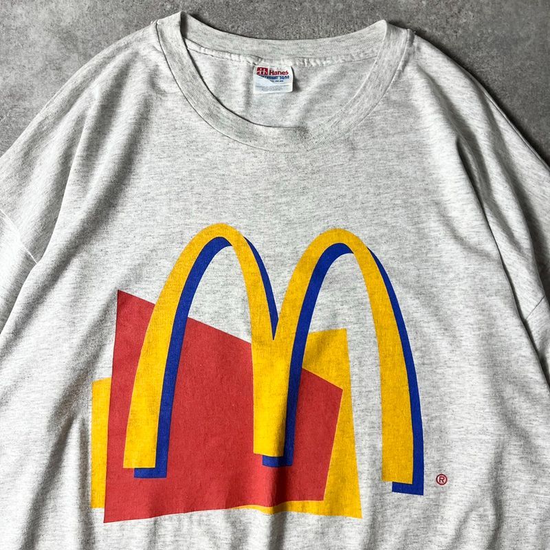 90s ビンテージ McDonald's マクドナルド ドナルド Tシャツ 希少