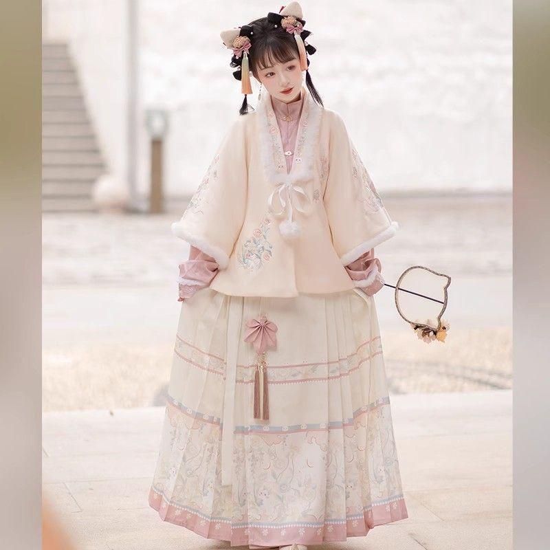 H55 漢服 コスプレ ワンピース　唐装　仙女服 中華風 HF-79 豪華刺繍 漢服 かんふく 古風衣装 レトロ風 中華ロリータ