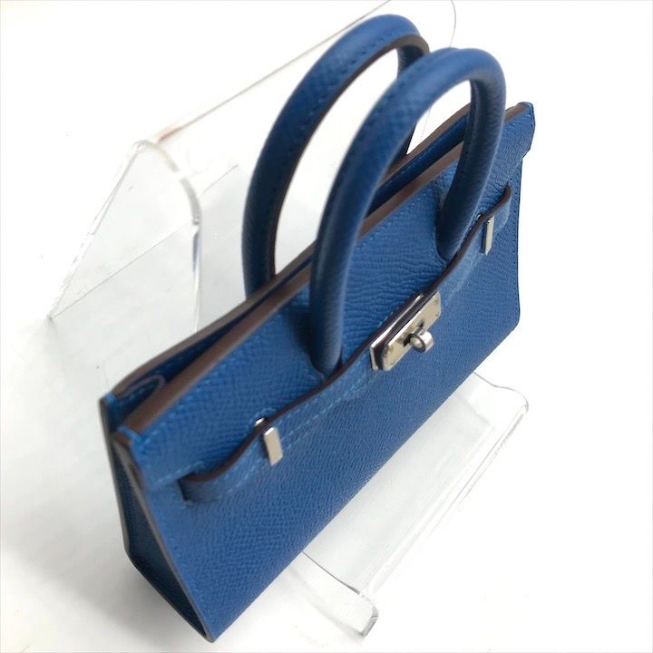 保管品 HERMES エルメス タイニー バーキン エプソン ミコノス