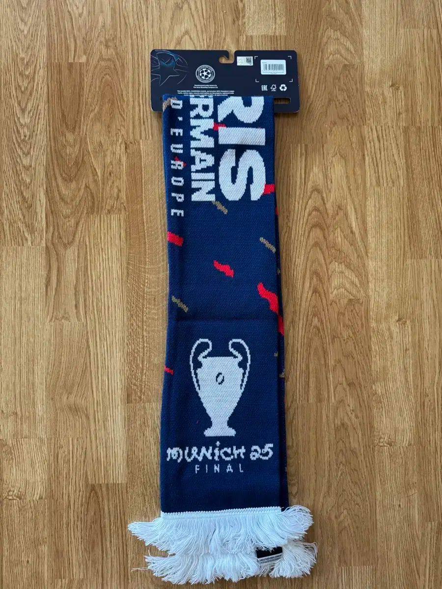 パリサンジェルマン PSG チャンピオンズリーグ 優勝記念 マフラー スカーフ パリサンジェルマン PSG チャンピオンズリーグ 優勝記念